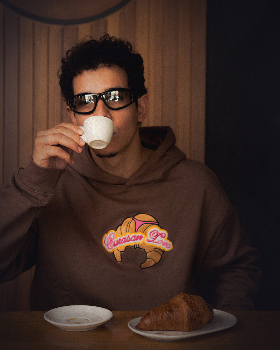 Curasán Hoodie - Chocolate