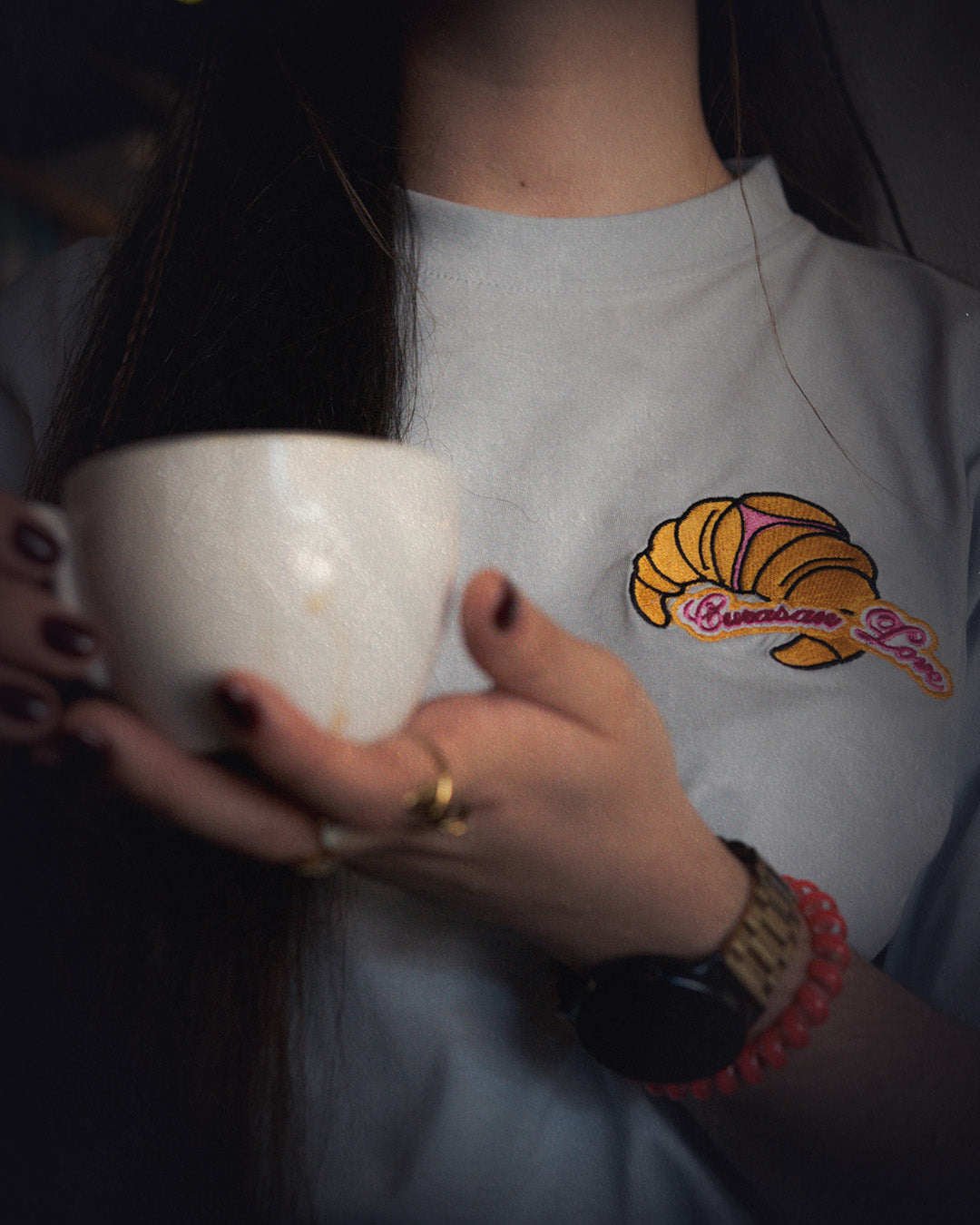Curasán Tee - Baby Blue