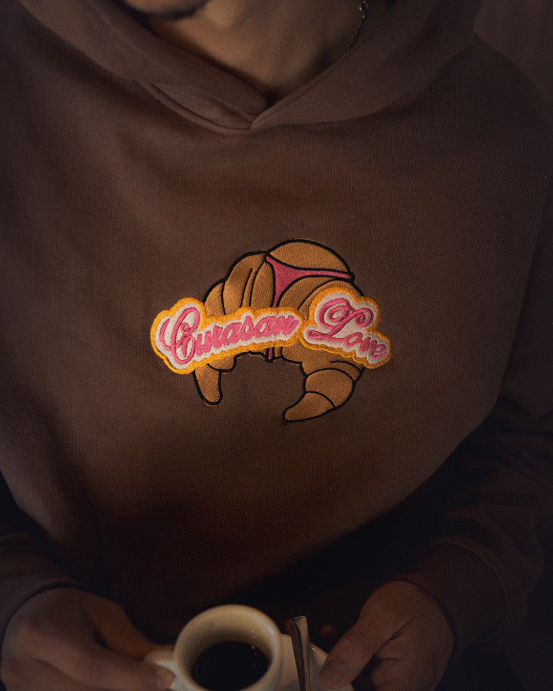 Curasán Hoodie - Chocolate